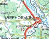 Подробная карта автомобільных дорог Республики Беларусь