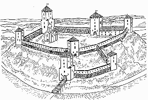 Новогрудский замок. Реконструкция