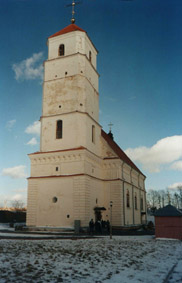 Кальвінскі збор у замку (Спаса-Праабражэнская царква зараз) у Заслаў'е