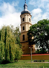 Вежа касцёла францысканцаў у Пінску